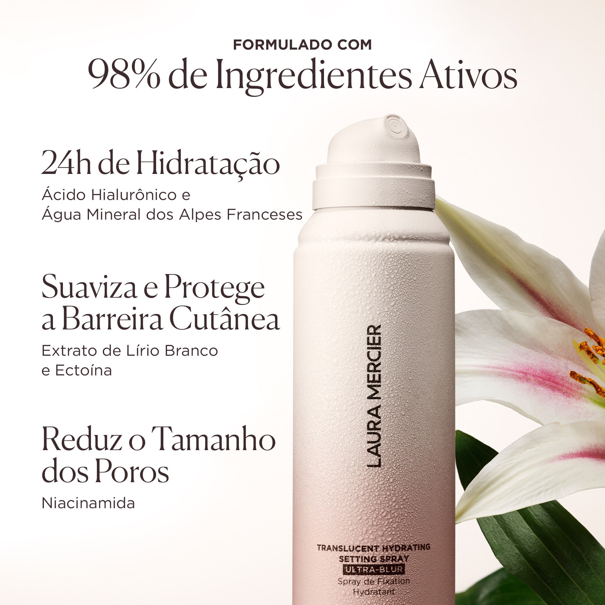Spray Fixador Laura Mercier Ultra-blur Setting Hidratante - Sephora